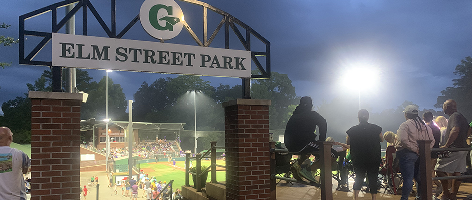 2023 Night Baseball at Elm Street Park